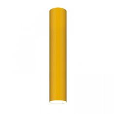 Imagem de Plafon Viena Tubo 45Cm Conti Iluminação Amarelo