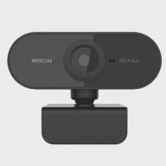 Imagem de Webcam FullHD 1080P USB 360 Graus com microfone e redução de ruído