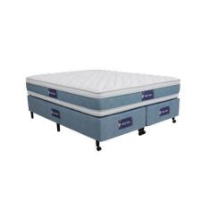 Imagem de Cama Box + Colchão Netsono Queen Five Star Air Double Face Pocket 158X