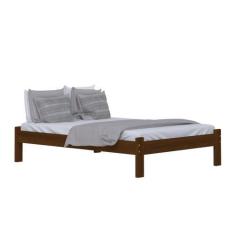 Imagem de Cama Turca Casal Madeira Cor Castanho - Abs Atacadista