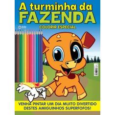 Imagem de Livro - A turminha da fazenda - Colorir especial