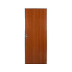 Imagem de Kit Porta Pronta Ecomadeiral Lisa Semi-Oca Mogno Abertura Pela Direita mgm 212x65cm