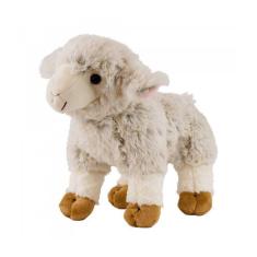 Imagem de Ovelha Fofa De Pelúcia Branca Fazenda Em Pé 34 Cm