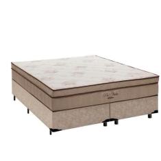 Imagem de Cama Box Queen + Colchão De Molas Ensacadas Pró Vida Ortobom 70X158x19