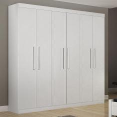 Imagem de Guarda Roupa 6 Portas Belem Neve
