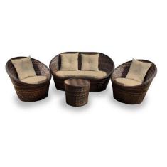 Imagem de Conjunto De Sofás Fibra Sintética Buenos Aires - 1 Sofá 2 L + 2 Poltro