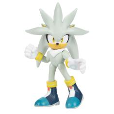 Imagem de Boneco De Ação Sonic The Hedgehog Modern Silver 6cm