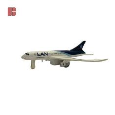 Imagem de Miniatura Avião Lan 2 Turbinas c/som e luz 1:300 Die Cast