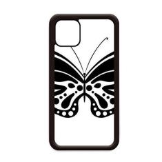 Imagem de Capa de Desenho Simples Borboleta Preta para iPhone 12 Pro Max para Apple Mini Mobile Case Shell