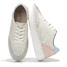 Imagem de Project Cloud Sapatos femininos com palmilha de couro - tênis plataforma para mulheres e mocassins femininos com espuma de memória, sapatos femininos flexíveis, lavagem à máquina e uso sem meias -