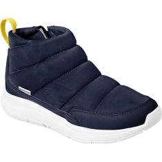 Imagem de Tênis Infantil Ortopasso Action Menino Azul Marinho Amarelo