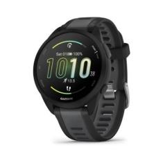 Imagem de Smartwatch Relógio Garmin Forerunner 165 Music Preto e Cinza Ardosia W