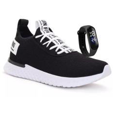 Imagem de Tênis Esportivo Masculino Para Academia De Caminhada + Relógio-Masculino