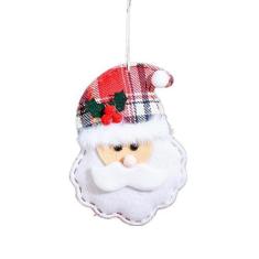 Imagem de MERIGLARE Enfeite de árvore de Natal pendurado enfeites de Natal artesanato decorativo bolas de Natal para festivais de ação de Graças noivado hotel, Papai Noel