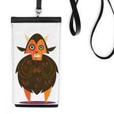 Imagem de Bolsa para celular Ghost Fear Halloween Corpse bolsa para celular suspensa bolso preto