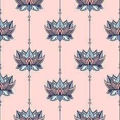 Imagem de Papel de Parede Lotus Abstract