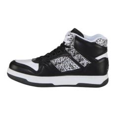 Imagem de Tênis fashion masculino Kings Sl da British Knights, Black/White/El, 8.5