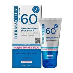 Imagem de Protetor Solar Facial Sem Cor 60 Fps 40g - Dermachem