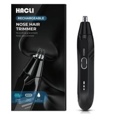 Imagem de Aparador De Pelos Nasais Hacli Electric Para Homens Com Aço Inoxidável