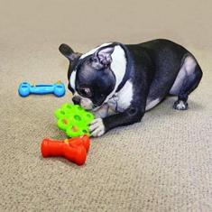 Imagem de Kong Quest Wishbone Brinquedo Recheável Para Cães - Grande - Laranja