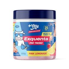 Imagem de +Mu Pré Treino Exquenta Sabor Pink Lemonade - 500g