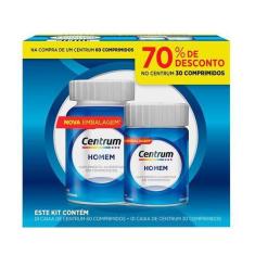 Imagem de Kit Suplemento Alimentar Centrum Homem 60 Comprimidos + 30 Comprimidos