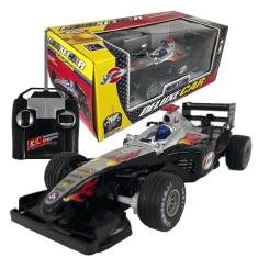 Imagem de Carrinho de controle remoto Formula 1 Carro corrida Preto