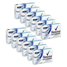Imagem de Kit 12 Sabonetes em Barra Antibacterial Limpeza Profunda Rexona 84g