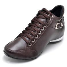 Imagem de Tenis Cano Curto Feminino NS Esportivo Clube do Sapato de Franca Peccato Top Confort 2 7208 Fivela-Feminino