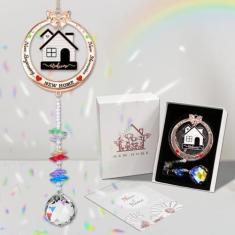 Imagem de SEGXCFL Presentes de aquecimento de casa nova casa, presentes de inauguração de casa, novas ideias de presentes para casa, presentes para mulheres, homens, casal, família, novo ornamento de casa 2024,