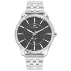 Imagem de Relógio Technos Masculino Classic Executive Prata 2117LDL/1F