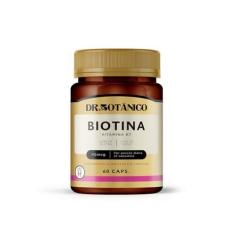 Imagem de BIOTINA (VITAMINA B7) 45MCG 60 CAPS - DR. BOTÂNICO