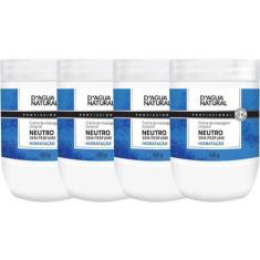 Imagem de Kit 4Un Creme Massagem Neutro Sem Perfume 650G Dagua Natural - Genéric