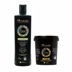 Imagem de Ativador de Cachos Crespos 500ml + Máscara 2x1 - Arvensis