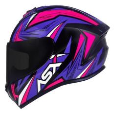 Imagem de Capacete Fechado Masculino Feminino Asx Axxis Draken + Viseira, PRETO/