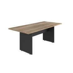 Imagem de Mesa Reunião Retangular Web30 2,00 x 0,90 - 30mm Calvi/Preto