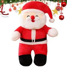 Imagem de Natal Papai Noel Pelúcia, Bichos de pelúcia de Natal | Brinquedos de pelúcia requintados de animais de pelúcia - travesseiro brinquedo macio e confortável almofadas de pelúcia para homens mul
