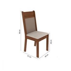 Imagem de Kit 2 Cadeiras Rustic E Pérola Madesa 4280