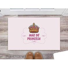 Imagem de Tapete Capacho Decorativo Entrada Porta Sala Mãe de Princesa