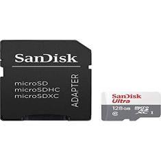 Imagem de Cartão de Memória Sandisk 128GB Classe 10 SDSDQUNR 128G-GN6TA Micro SD