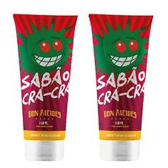 Imagem de Kit 2 sabão Cra Cra Sabonete Íntimo Masculino 140ml Don Alcides
