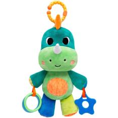 Imagem de Pelucia Infantil 32 Cm Bubazoo Treme Treme Dino Verde Buba