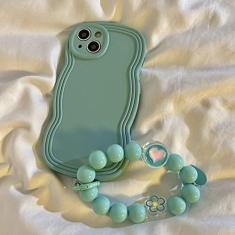 Imagem de Pulseira 3D Love Heart Strap Case Ondulada Para Samsung S23 S20 S21 FE S22 Plus Pro Ultra A54 A 42 50 51 52 53 70 71 72 73 S, Azul, Para S20