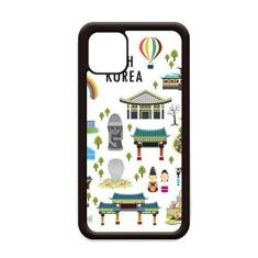 Imagem de Capa Viajando na Coreia do Sul para iPhone 12 Pro Max para Apple Mini Mobile Case Shell