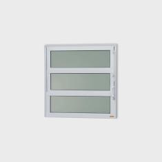 Imagem de Janela de Alumínio Basculante 60x80cm Vidro Mini Boreal Elite Brimak