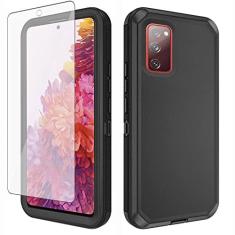 Imagem de Asuwish Capa de telefone para Samsung Galaxy S20 FE Gaxaly S 20 FE 5G UW 6,5 polegadas com protetor de tela capa de celular híbrida à prova de choque acessórios de proteção Glaxay S20FE5G S20FE 20S