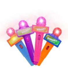 Imagem de Microfone Infantil Sai A Voz Brinquedo Criança - Bs7 Comprou