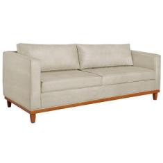 Imagem de Sofa 3 Lugares Europa 180cm Estilo Conforto e Elegancia Bouclé - Doce 