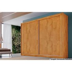 Imagem de Guarda Roupa Casal 2 Portas e 4 Gavetas Creta Flex Peroba/Peroba ou Off White - Europa