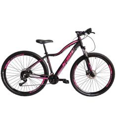 Imagem de Bicicleta Aro 29 KSW MWZA 2020 Feminina 27v Hidráulico K7 Preto com Rosa 15